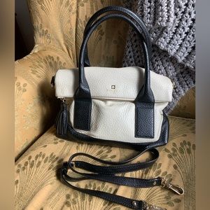 Kate Spade Black and White Medium Tote Purse